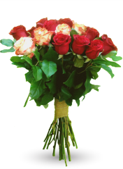 Buchete de flori - Buchet de 19 trandafiri premium